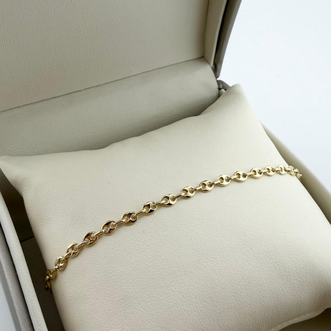 Bracciale lucido - Oro 18 kt