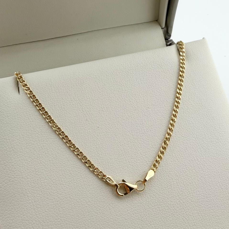 Collana maglia groumette - Oro 18 kt