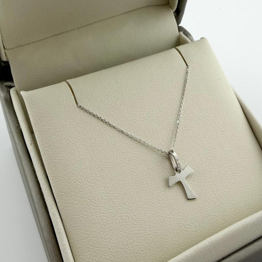 Collana Tau lucido - Oro 18 kt