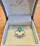 ANELLO IN ORO 18 CARATI CON DIAMANTI