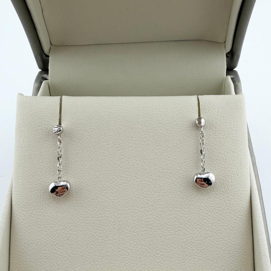 Orecchini pendenti love  - Oro 18kt