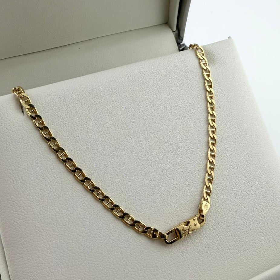 Collana maglia geometrica - Oro 18 kt
