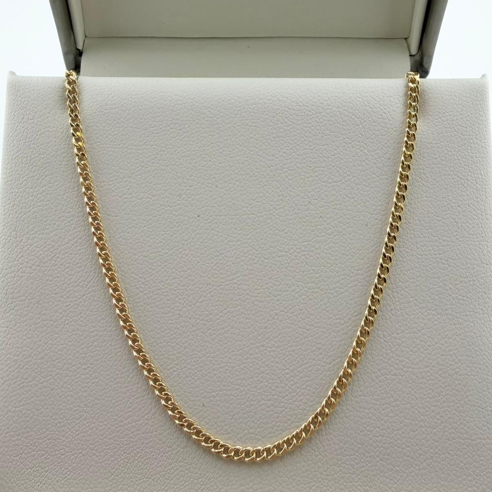 Collana maglia groumette - Oro 18 kt