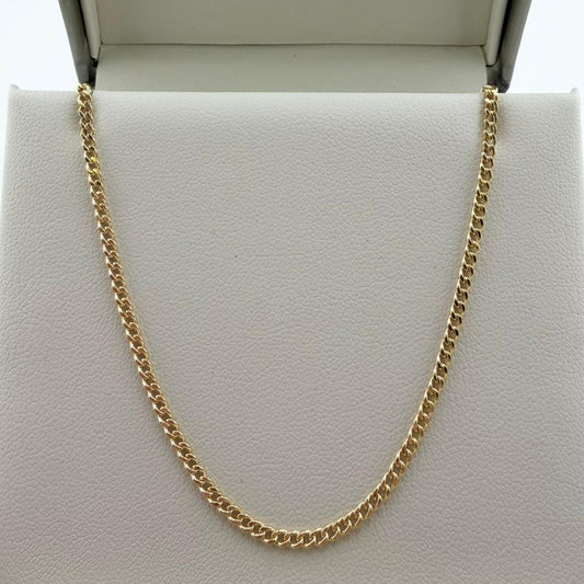 Collana maglia groumette - Oro 18 kt