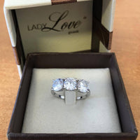 ANELLO IN ARGENTO 925 CON ZIRCONI