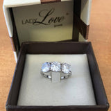 ANELLO IN ARGENTO 925 CON ZIRCONI