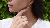 SET COLLANA, ORECCHINI E ANELLO IN ARGENTO 925