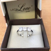 ANELLO IN ARGENTO 925 CON ZIRCONI