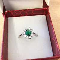 ANELLO IN ARGENTO 925 CON ZIRCONI