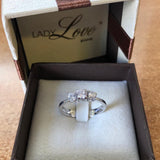 ANELLO IN ARGENTO 925 CON ZIRCONI