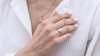 SET COLLANA E ANELLO IN ARGENTO 925