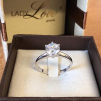 ANELLO IN ARGENTO 925 CON ZIRCONI