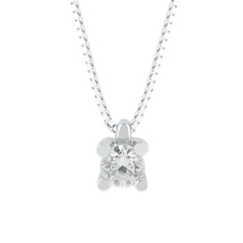 COLLANA IN ORO 18 CARATI CON ZIRCONI