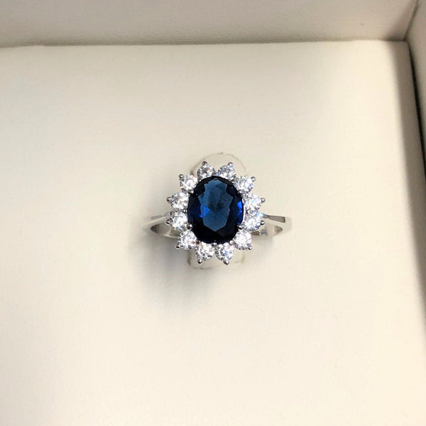 ANELLO IN ARGENTO 925 CON ZIRCONI