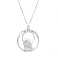 COLLANA IN ORO 18 CARATI CON ZIRCONI