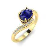 ANELLO IN ORO 18 CARATI CON ZIRCONI