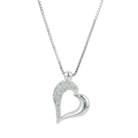 COLLANA IN ORO 18 CARATI CON ZIRCONI