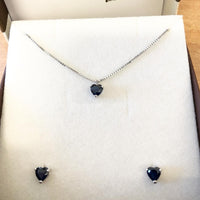 SET COLLANA E ORECCHINI IN ARGENTO 925