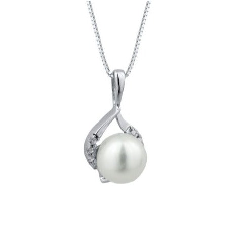 COLLANA IN ORO 18 CARATI CON PERLA