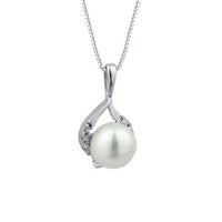 COLLANA IN ORO 18 CARATI CON PERLA