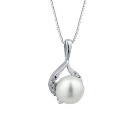 COLLANA IN ORO 18 CARATI CON PERLA