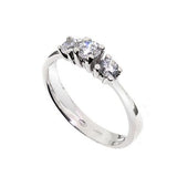 ANELLO IN ARGENTO 925 CON ZIRCONI