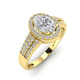 ANELLO IN ORO 18 CARATI CON ZIRCONI