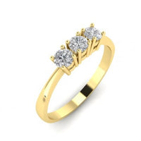 ANELLO IN ORO 18 CARATI CON ZIRCONI