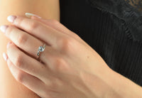 ANELLO IN ARGENTO 925 CON ZIRCONI