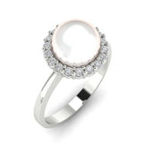 ANELLO IN ORO 18 CARATI CON PERLA