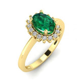 ANELLO IN ORO 18 CARATI CON ZIRCONI
