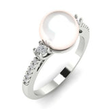 ANELLO IN ORO 18 CARATI CON PERLA