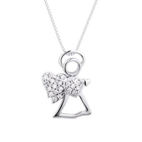 COLLANA IN ORO 18 CARATI CON ZIRCONI