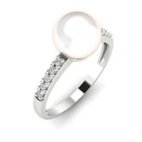 ANELLO IN ORO 18 CARATI CON PERLA
