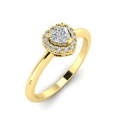 ANELLO IN ORO 18 CARATI CON ZIRCONI