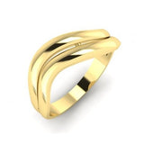 ANELLO IN ORO 18 CARATI CON ZIRCONI
